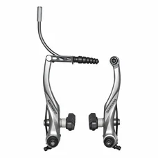 BRAKE CALIPER FOR MTB -FRONT V-BRAKE SHIMANO ALIVIO - SILVER