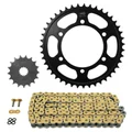 CHAIN AND SPROCKET KIT FOR SUZUKI 750 GSX S 2017>2021  525  17x43  (Ø SPROCKET 110/130/10.25)  (OEM SPECIFICATIONS)  -AFAM-