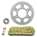 KIT CHAINE ADAPTABLE YAMAHA 125 XSR ABS 2021>  428  14x52  (DIAM COURONNE 76/100/8.5)  (DEMULTIPLICATION ORIGINE)  -AFAM-