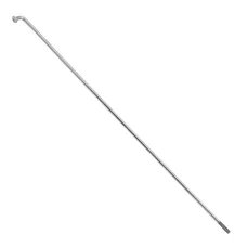 STAINLESS SPOKE- SILVER 2.3mm Lg 186mm J BEND (sold per unit-without nut) - ask nut 185897