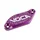 COUVERCLE DE MAITRE CYLINDRE DE FREIN 50 A BOITE VOCA POUR DERBI 50 SENDA DRD 2006>/RIEJU 50 MRT/SHERCO 50 SE-R, SM-R/APRILIA 50 SX, RX VIOLET ALUMINIUM CNC -J.JUAN