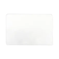 PLAQUE IMMATRICULATION MOTO PVC VIERGE 210x130 POUR BANDE SANS RAISON SOCIALE (PMMA HAUT DE GAMME) (VENDU A L'UNITE)
