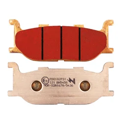 BRAKE PADS NEWFREN FOR YAMAHA 600 XJ N 1995>1997 Front   500 TMAX 2001>2003 Front   1300 STRYKER 2011> Front   950 XV BOLT 2014> Front   (L 102.5mm - H 41mm - thk 10mm)  (FD0183TS)  (TOURING SINTERED)