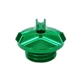 OIL CAP FOR KAWASAKI 900 Z900 ANODIZED GREEN  - AVOC -