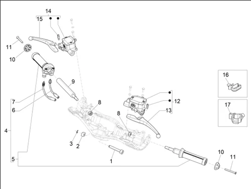 Guidon - Maître cylindre