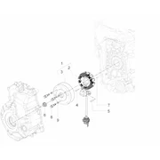 Volant magnetique