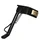 BEQUILLE SCOOT LATERALE REPLAY ADAPTABLE PIAGGIO 50 ZIP 2T et 4T 2000> NOIR