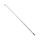 RAYON INOX ARGENT 2,6mm L220mm TETE COUDEE SAPIM AVEC ECROUS (VENDU A L'UNITE)