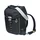 BACKPACK/REAR BAG  FOR BICYCLE  - BASIL MILES DAYPACK -SIDE BAG LEFT/RIGHT- WATERPROOF 14L BLACK/FLUO YELLOW STRIPES (CONVERTIBLE: HAND BAG/BACKPACK) (44x14x30cm)