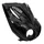 FRONT FAIRING FOR SCOOT MBK 50 STUNT/YAMAHA 50 SLIDER GLOSS BLACK (FOR HEADLIGHT)- SELECTION P2R