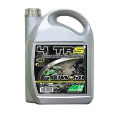 OIL FOR 4 STROKE ENGINE MINERVA MOTORBIKE 4TRS 10W60  (5L) (SYNTHETIC FOR RACING USE - 100% MADE IN FRANCE)