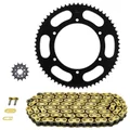 KIT CHAINE ADAPTABLE FANTIC 125 XEF 2021>  428  14x63  (DIAM COURONNE 136/156/8.50)  (DEMULTIPLICATION ORIGINE)  -AFAM-