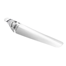 MUDGUARD FOR ROAD BIKE/MTB--VELOX-REAR-TO CLIP- DESIGN WHITE -TO CLIP UNDER THE SEAT (SOLD PER UNIT)