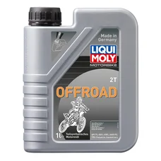 HUILE MOTEUR 2 TEMPS LIQUI MOLY MOTO OFFROAD 2T  (1 L)  SEMI-SYNTHETIQUE