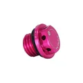 BOUCHON D'HUILE 50 A BOITE KRM PRO RIDE POUR MINARELLI 50 AM6/BETA 50 RR/RIEJU 50 MRT/SHERCO 50 SM-R, SE-R ALU CNC ROSE
