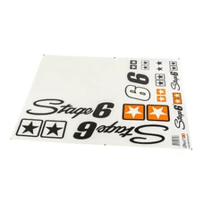 STICKER STAGE 6 White (590 x 420 mm) (1 sheet)