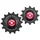 GALET DERAILLEUR ROUTE TRIPEAK 12-14 DENTS ROULEMENT G5 CERAMIQUE POUR SRAM ETAP AXS 12V. NOIR (BLISTER DE 2)