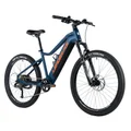 VELO ELECTRIQUE/VAE VTT 27,5 LEADER FOX ARIMO HOMME BLEU MAT 9V MOTEUR ROUE AR BAFANG 36V 45Nm BATTERIE 20Ah (16'' - H42cm - TAILLE S - POUR ADULTE DE 158cm à 168cm)