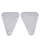 GRILLE DE COQUE AR SCOOT REPLAY DESIGN POUR MBK 50 BOOSTER 2004>/YAMAHA 50 BWS 2004> BLANC (PAIRE)
