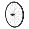 ROUE GRAVEL 700 P2R ARRIERE DISC CENTERLOCK TUBELESS READY MOYEU SHIMANO RS470 NOIR CASSETTE 11/10V. AXE TRAVERSANT 12/142 JANTE 19C 32 RAYONS ACIER NOIR
