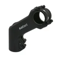 STEM FOR MTB/URBAN/TREKKING - SATORI RISER STEL ANGLED 45° ALUMINIUMBLACK Ø 31.8  L 90mm AHEAD-SET 1"1/8