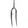 FORK- FOR MTB 26'' RIGID CURVED STEEL CHROME-WITH BRAKE BOSS PLUGS- THREADLESS STEERER Ø 1''1/8 - 28,6mm OUTER