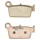 BRAKE PADS NEWFREN FOR APRILIA 450 SXV 2005> Rear BETA 250 RR 2005>2013 Rear KAWASAKI 450 KLX R 2008> Rear YAMAHA 250 WR F 2003> Rear 450 YZ-F 2003> Rear  (FD0349BD)  (DIRT SINTERED)