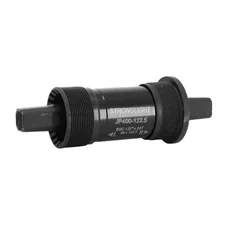 BOITIER PEDALIER STRONGLIGHT CARRE JP400 CUVETTES PLASTIQUES 122mm FILETAGE ANGLAIS / BSC / 1,37x24