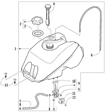 Réservoir carburant