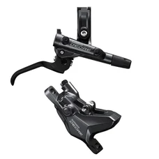 DISC BRAKE KIT- HYDRAULIC FOR MTB - SHIMANO DEORE M6100 - REAR - BLACK - DOUBLE PISTON CALIPER- HOSE 1700MM (WITHOUT DISC)