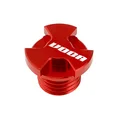 BOUCHON D'HUILE 50 A BOITE VOCA POUR DERBI 50 SENDA, GPR  -ROUGE-