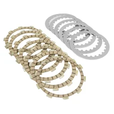 CLUTCH DISC KIT FOR MOTORBIKE YAMAHA 125 DT R 1988>2003, 125 DT RE 2004>2007, 125 DT X SM 2005>2006, 125 TDR 1993>2003, 200 YFS BLASTER 1991>2006  (F2811AC)  (OE STANDARD KIT)  -NEWFREN-