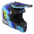 CASQUE CROSS ADULTE PROGRIP 3080 SPIRITS BLEU/NOIR XL (ECE 22.06)