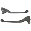 BRAKE LEVER FOR SCOOT FOR GILERA 50 STALKER WITH REAR DRUM BRAKE- CARBON (PAIR)-VICMA -