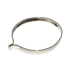 TROUSER CLIPS- P2R - STEEL CHROME (PAIR)