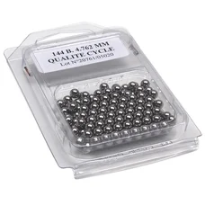 BILLE ACIER 4,762mm (3/16'') (1 GROSSE de 144 BILLES)