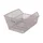 PANIER ARRIERE ACIER NID ABEILLE BASIL CENTO BEIGE (45x31x21cm)