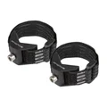 SUPPORT FIXATION PORTE BIDON NOIR SUR VELCRO POUR VELO MUSCULAIRE ET VAE