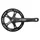 PEDALIER CITY STRONGLIGHT 10/9V. IMPACT S NOIR 170mm 39dts AVEC CARTER POUR CHAINE (AXE CARRE 118mm)
