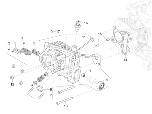 Ensemble culasse - Soupape