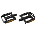 FLAT PEDAL FOR URBAN BIKE/MTB -  ON BEARINGS PREMIUM - NEWTON ALUMINIUM BLACK Thread 9/16" (PAIR)