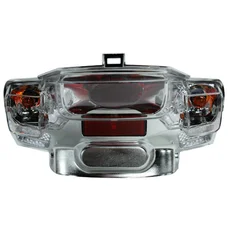 FEU ARRIERE SCOOT LEXUS BLANC ADAPTABLE MBK 50 BOOSTER NG/YAMAHA 50 BUMP AVEC CLIGNOTANTS **  -REPLAY-