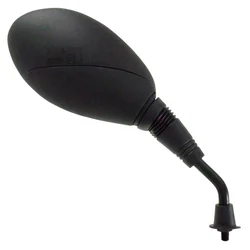 RETROVISEUR ADAPTABLE KEEWAY 50 F ACT, FOCUS, HURRICANE, MATRIX 2007> / PEUGEOT 125 LXR 2007>  NOIR DROIT (OE 40470BMBT000 / 881200) (HOMOLOGUE CE)  -SELECTION P2R-
