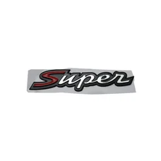 DECAL "SUPER" "PIAGGIO GENUINE PART" 125-250-300 VESPA GTS  -672498-