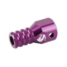 EMBOUT SELECTEUR DE VITESSE VOCA RACING MINARELLI 50 AM6/BETA 50 RR/RIEJU 50 MRT/SHERCO 50 SM-R, SE-R ALU CNC VIOLET