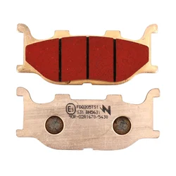 BRAKE PADS NEWFREN FOR YAMAHA 600 FZ6 N 2004>2008 Front   600 XJ S DIVERSION 1998>2002 Front   660 MT-03 2006>2014 Front   (L 94.5mm - H 41.5mm - thk 10mm)  (FD0205TS)  (TOURING SINTERED)