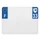 PLASTIC STRIP FOR PVC LICENSE PLATE WITH BUSINESS NAME (MOTORBIKE FORMAT 210X145)-DEPT 33/EUROPE (SOLD PER UNIT)