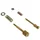 SPEED SCREW +AIR SCREW FOR CARB PWK 24-28-30 mm (SOLD WITH 2 SPRINGS)