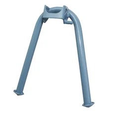 BEQUILLE CYCLO CENTRALE ADAPTABLE MBK/MOTOBECANE 88, 881 A PEINDRE BASE BLEU (H 210mm)  -SELECTION P2R-