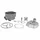 HAUT MOTEUR 50 A BOITE ADAPTABLE DERBI 50 SENDA 2006>, GPR 2006>/GILERA 50 SMT 2006>, RCR 2006> (MOTEUR PIAGGIO EURO 3)  -FONTE AIRSAL-